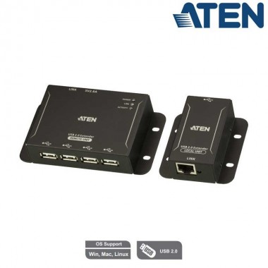 Aten UCE3250 | Extensor USB 2.0 CAT 5 de 4 puertos
