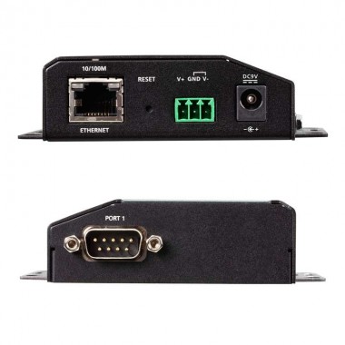 Aten SN3401P - Servidor de dispositivos seguros RS-232 / RS-422 / RS-485 de 1 puerto con PoE