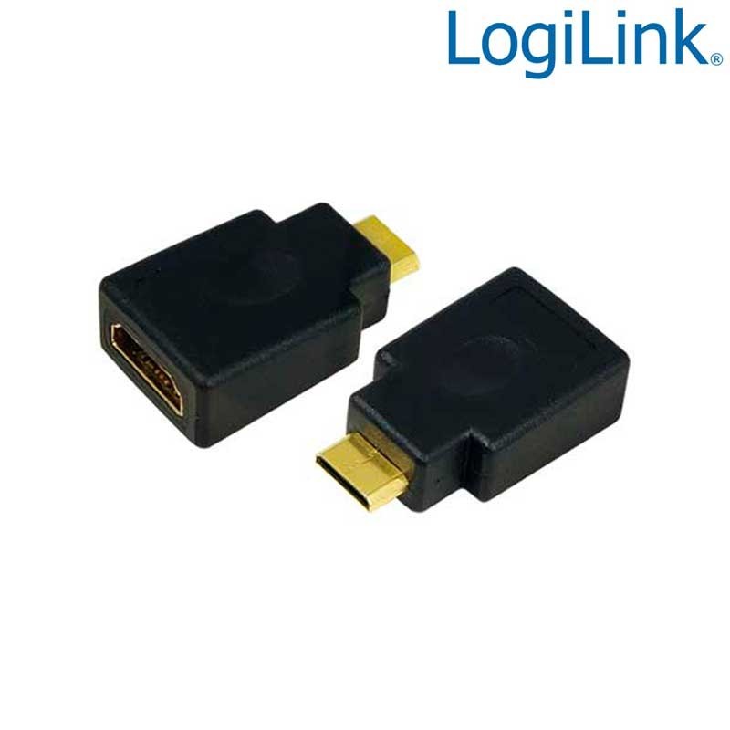 Logilink AH0001 - Adaptador DVI D (24+1) Macho a HDMI tipo A Hembra