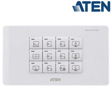 Aten VPK312K1 - Panel remoto de red de 12 teclas (UE, 2 unidades)  con POE