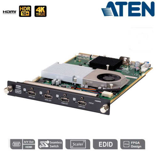 Aten VW884 - Tarjeta de salida HDMI 4 puertos 4K para la serie VW