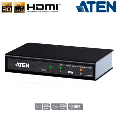 Aten VS182A - Video Splitter HDMI 4Kx2K de 2 puertos