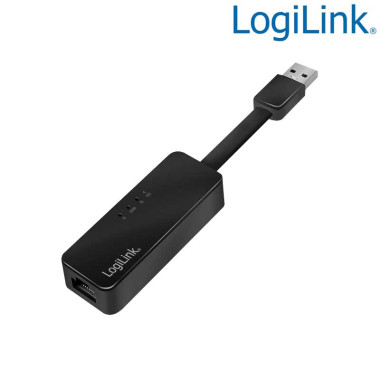 Logilink UA0184A - Cable Adaptador USB 3.0 Ethernet Gigabit | Marlex Conexion