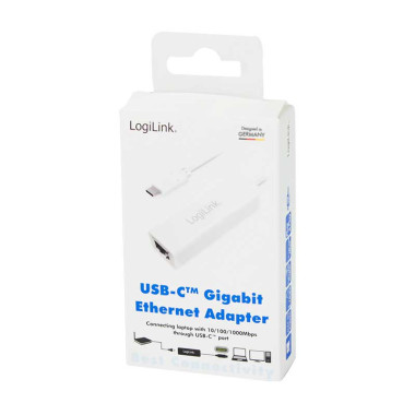 Logilink UA0144B - Cable Adaptador USB 2.0 a Fast Ethernet