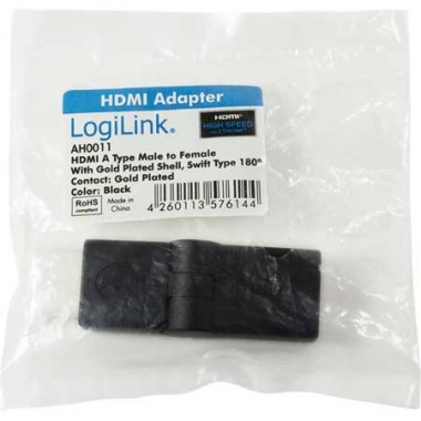 Logilink AH0010 - Adaptador Micro HDMI D Macho a HDMI A Hembra