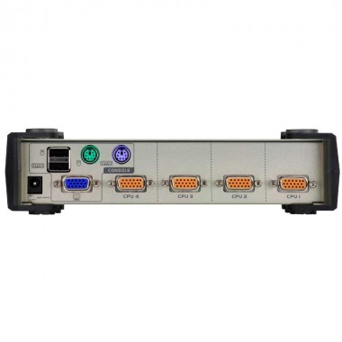 Aten CS84U - Conmutador KVM de 4 Puertos USB PS/2 VGA