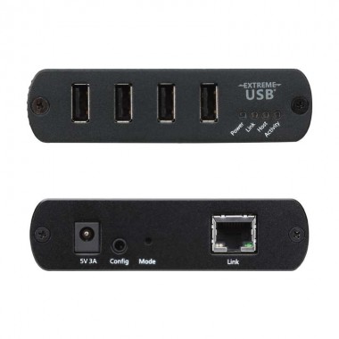 Aten UEH4102 | Extensor USB 2.0 a través de LAN RJ45 de 4 puertos