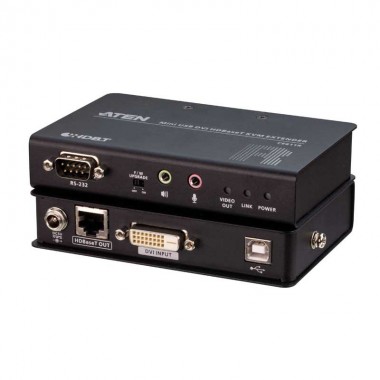Aten CE611 - Extensor KVM USB-DVI (100m), HDBaseT, USB Perifericos