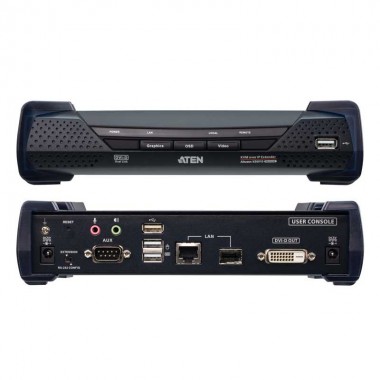 Aten KE6910R - Receptor KVM USB DVI-D (2K x 2K) sobre LAN 