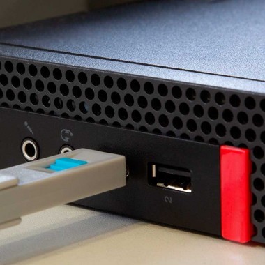 Logilink AU0052 - Bloqueo de puertos USB-C (1 llave + 4 cerraduras USB)