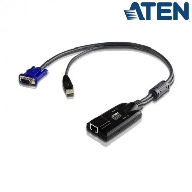 Aten KA7175 - Cable adaptador KVM USB-VGA a Cat5e/6 (Virtual Media) Módulo para CPU