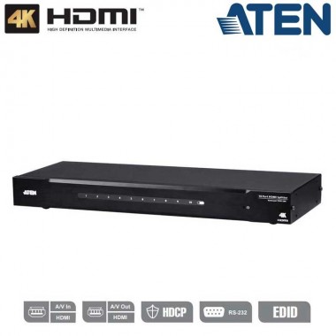 Aten VS0110HA | Video Splitter HDMI 4K de 10 Puertos | Marlex Conexion