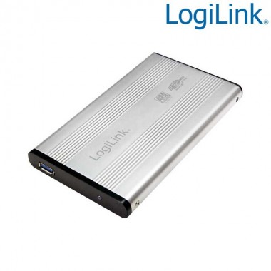 Logilink UA0106A - Caja Externa 2,5" Aluminio. Hdd Sata - USB 3.0, Plata